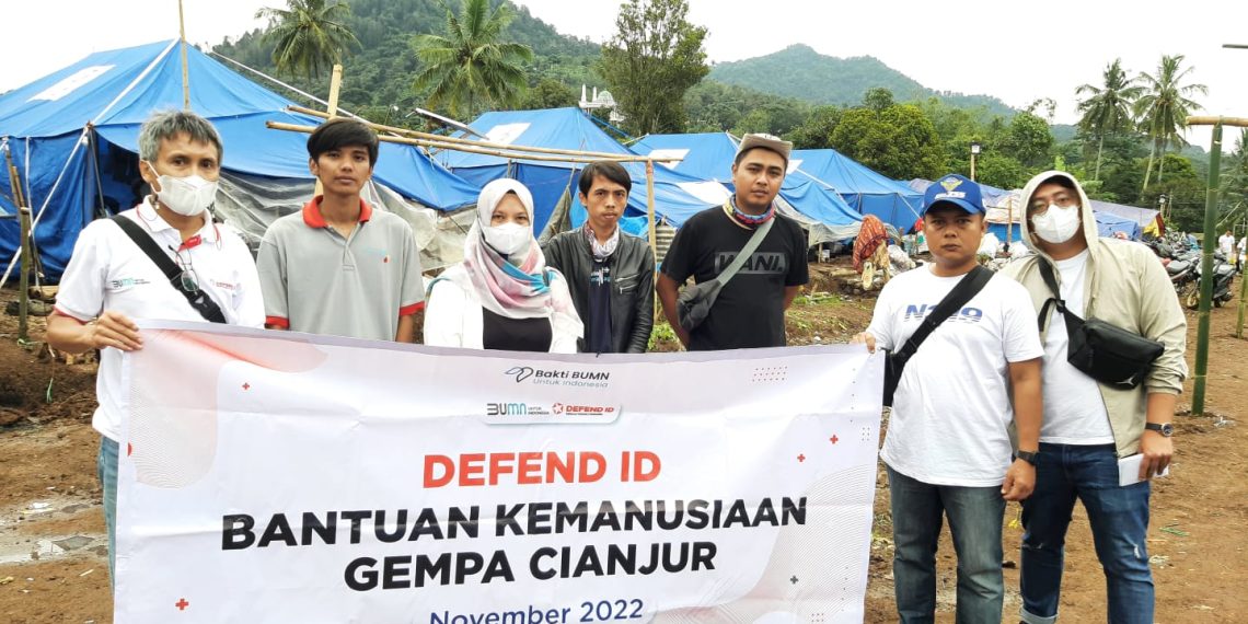 PTDI Ulurkan Bantuan untuk Korban Gempa Cianjur