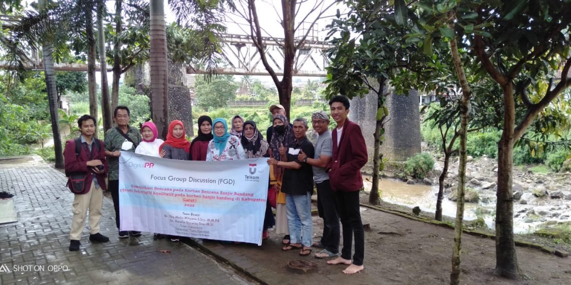 DPR Telkom University menggelar FGD Komunikasi Kebencanaan di Garut, Senin (06/03/2023)