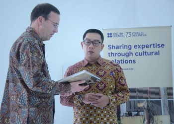 75 Tahun British Council, Suara Angklung Ridwan Kamil Kuatkan Hubungan Kerja Sama