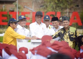 Uu Ruzhanul Dampingi Presiden Resmikan Sejumlah Infrastruktur di Bandung
