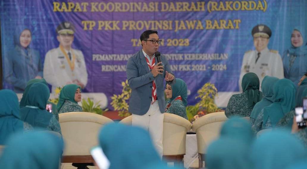 Ridwan Kamil Minta Kader PKK Sebarkan Berita Baik
