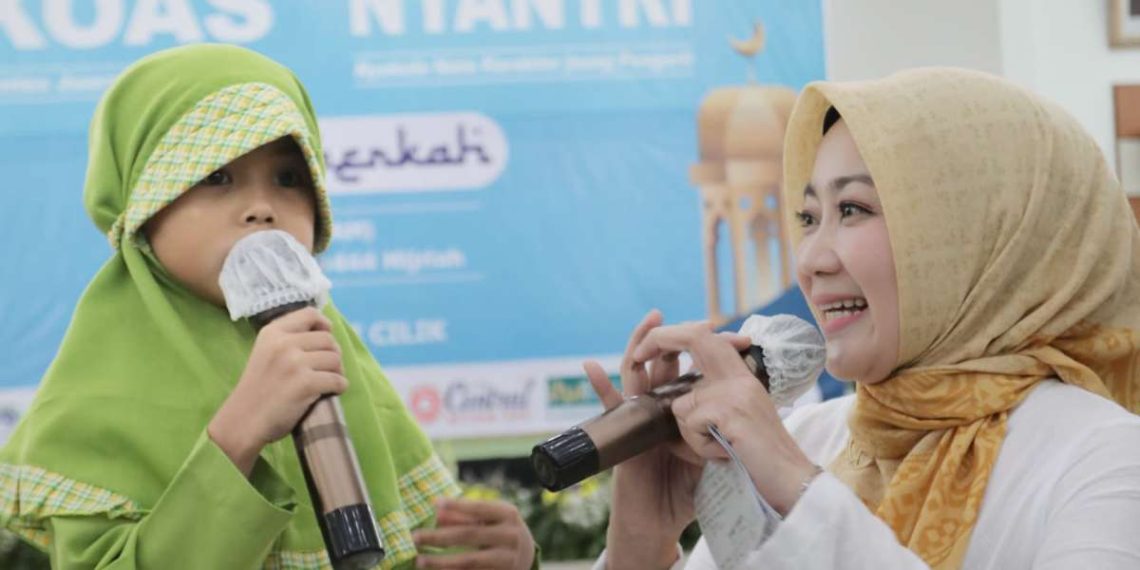 Bubos 7 Tahun 2023 Atalia Sapa Peserta Kontes Juara Anak Soleh di Ciamis