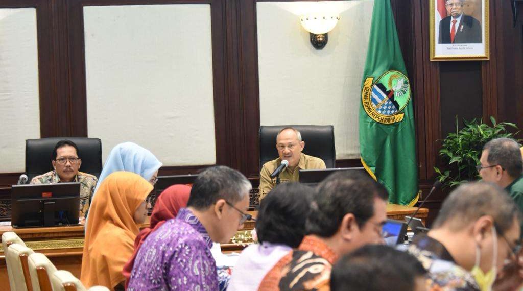 Sekda Jabar Terima Kunjungan Kerja Baleg DPR RI, Bahas Penyusunan RUU Statistik