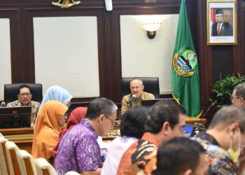 Sekda Jabar Terima Kunjungan Kerja Baleg DPR RI, Bahas Penyusunan RUU Statistik