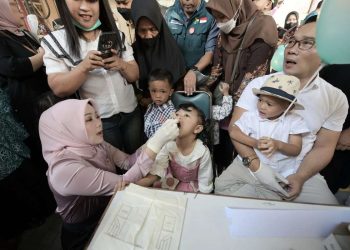 Sub Pin Polio Cakupan Signifikan, Jabar Optimistis sebagai Provinsi Pertama Bebas Polio