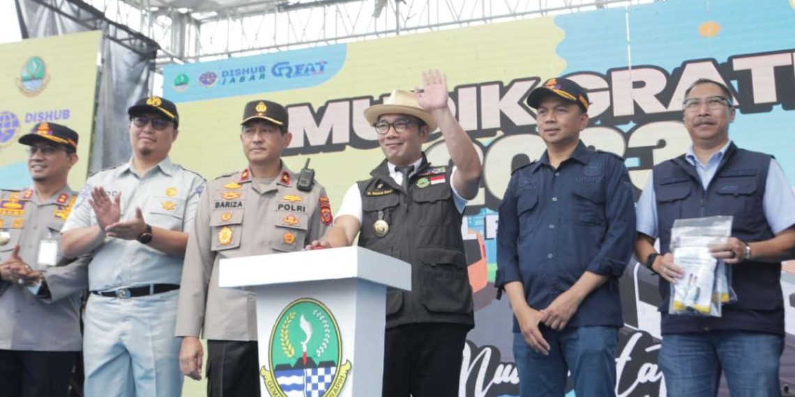 Lepas Program Mudik Gratis, Ridwan Kamil: Selamat Mudik, Selamat Sampai Tujuan