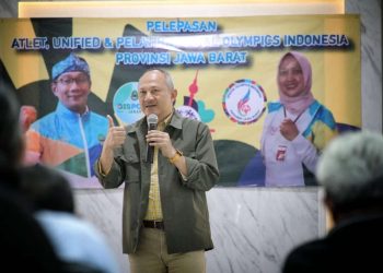 Sekda Setiawan Lepas Atlet SOIna Jawa Barat Menuju Special Olympics World Games di Berlin