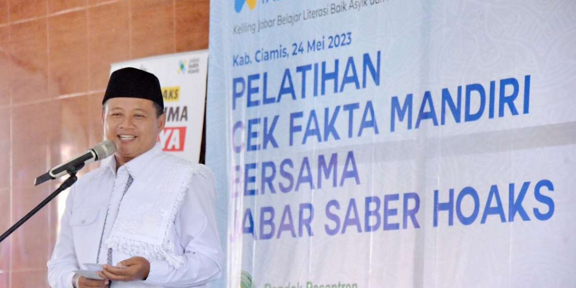 Cegah Sisi Negatif Dunia Digital, Santri di Ciamis Dapat Wawasan Cek Fakta Mandiri