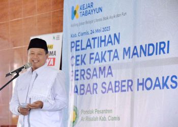 Cegah Sisi Negatif Dunia Digital, Santri di Ciamis Dapat Wawasan Cek Fakta Mandiri