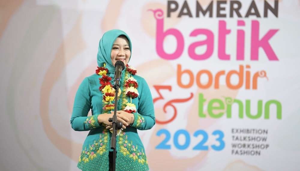 Atalia Ridwan Kamil Apresiasi Gelar Kain Nusantara 2023