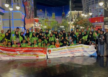 Rayakan Muharam, Dit Krimsus Polda Jabar Ajak Anak Yatim Berlibur