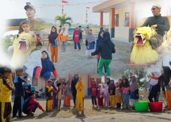 Kemeriahan HUT RI di Ponpes Al Amanah Tarbiyatul Athfal Cibatu Garut