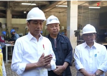 Jokowi Kunjungi Pembuatan Patung Garuda di Nyoman Nuarta Gallery