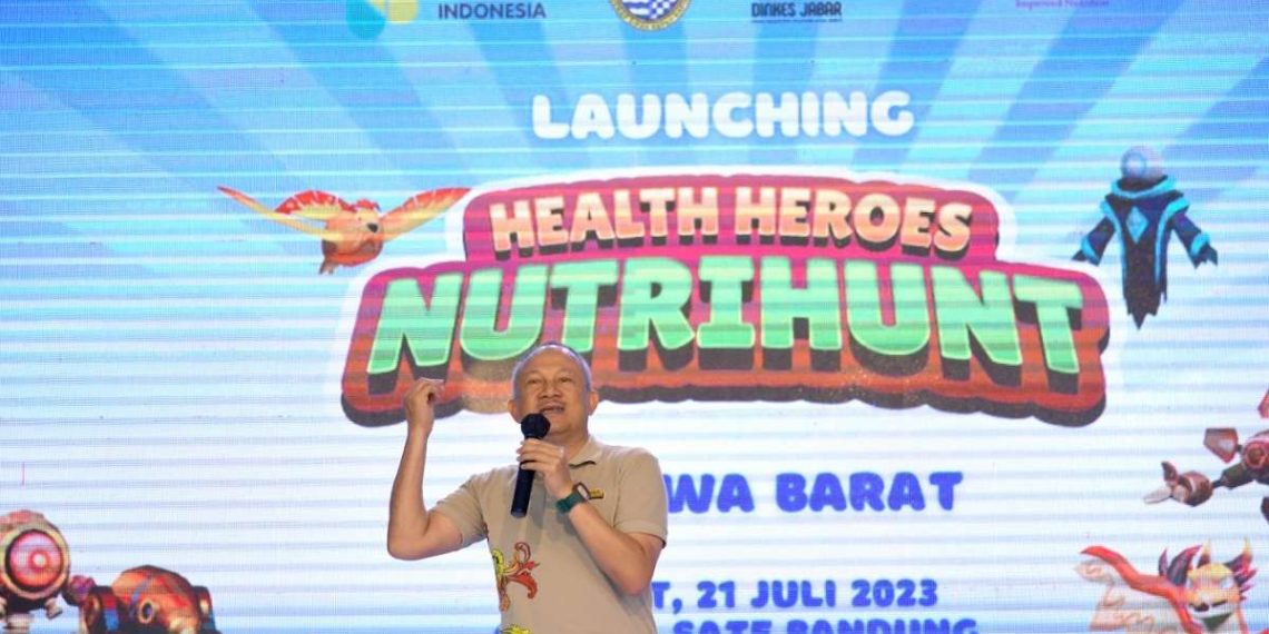 Aplikasi Health Heroes Nutrihunt Se-Jawa Barat Diluncurkan