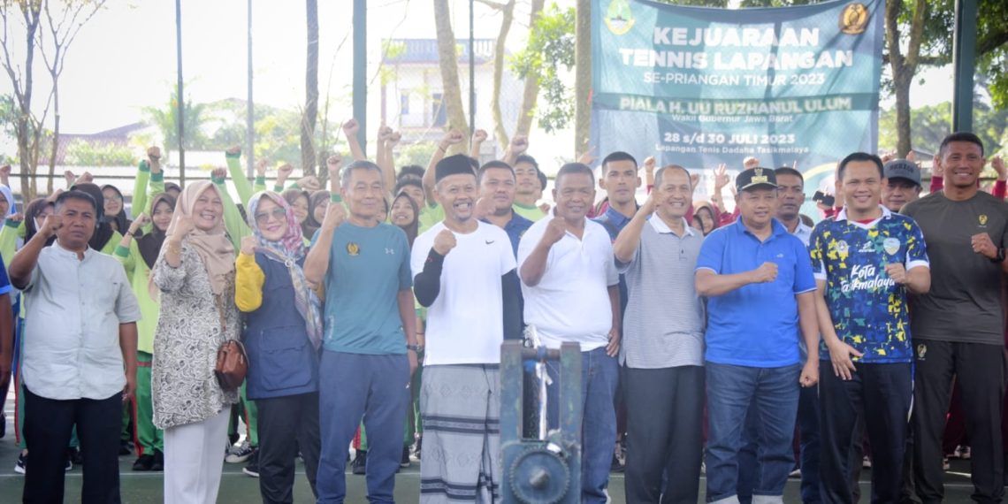 Kejuaraan Tenis Lapangan se-Priangan Timur Jadi Wadah Pembinaan Atlet