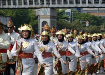 Karnaval Pesona Nusantara Bekasi Keren