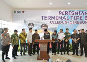 Terminal Tipe B Ciledug di Kabupaten Cirebon Resmi Beroperasi