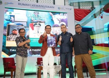 Ridwan Kamil Apresiasi JQR Luncurkan Buku Rumah Kemanusiaan
