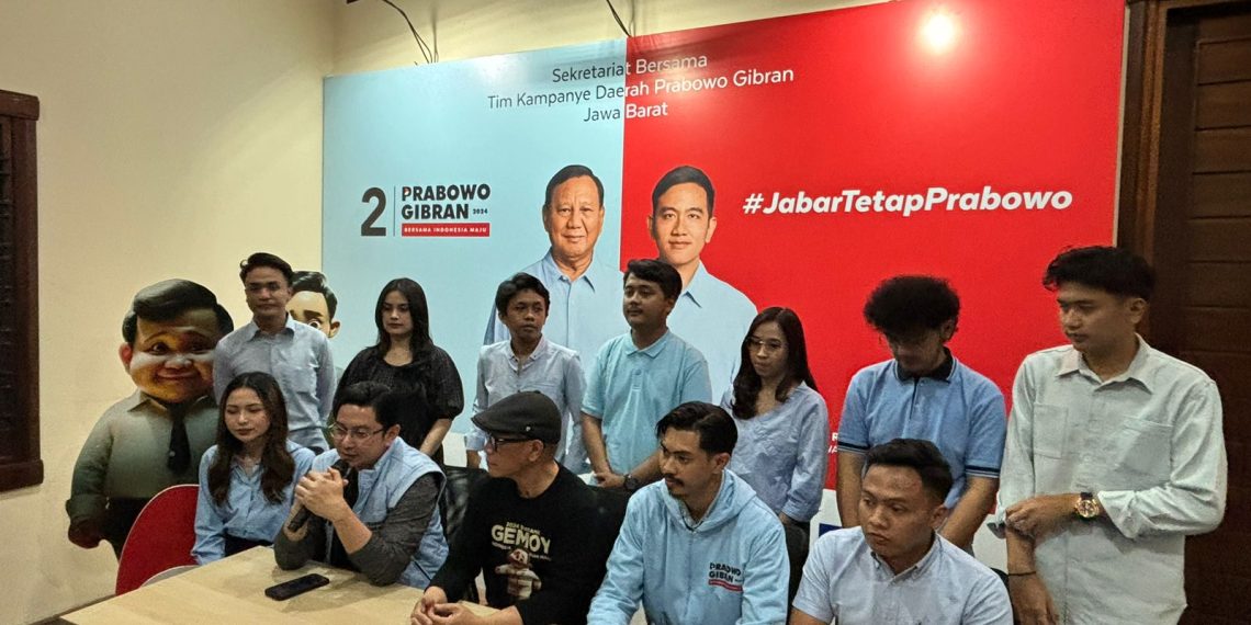 Ratusan Generasi Muda di Jabar Siap Menangkan Prabowo-Gibran