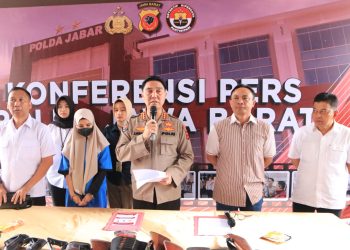 HSL Ditangkap Polda Jabar Simpan 20 Senpi
