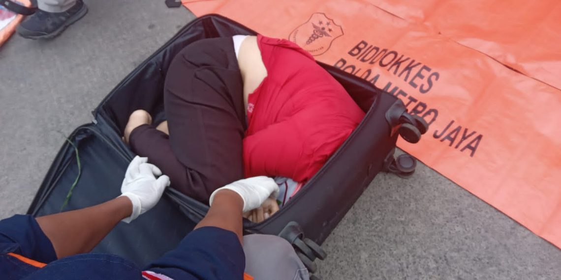 Temuan Koper Hitam Berisi Mayat Wanita Gegarkan Cikarang Barat