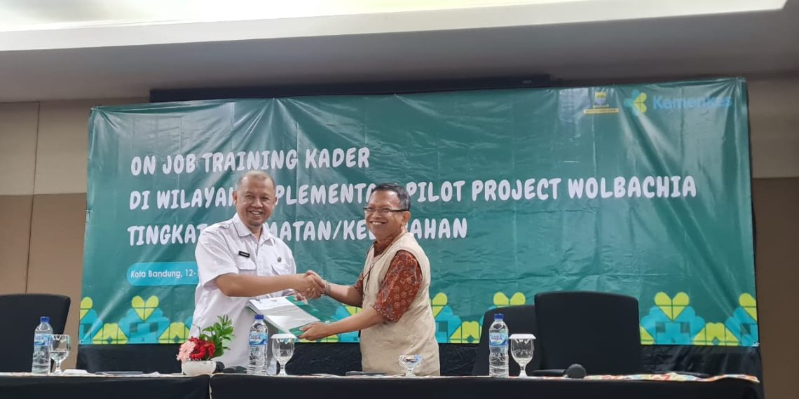 Pengembangbiakan Wolbachia Kota Bandung Baru Capai 64 Persen