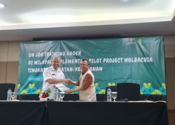 Pengembangbiakan Wolbachia Kota Bandung Baru Capai 64 Persen