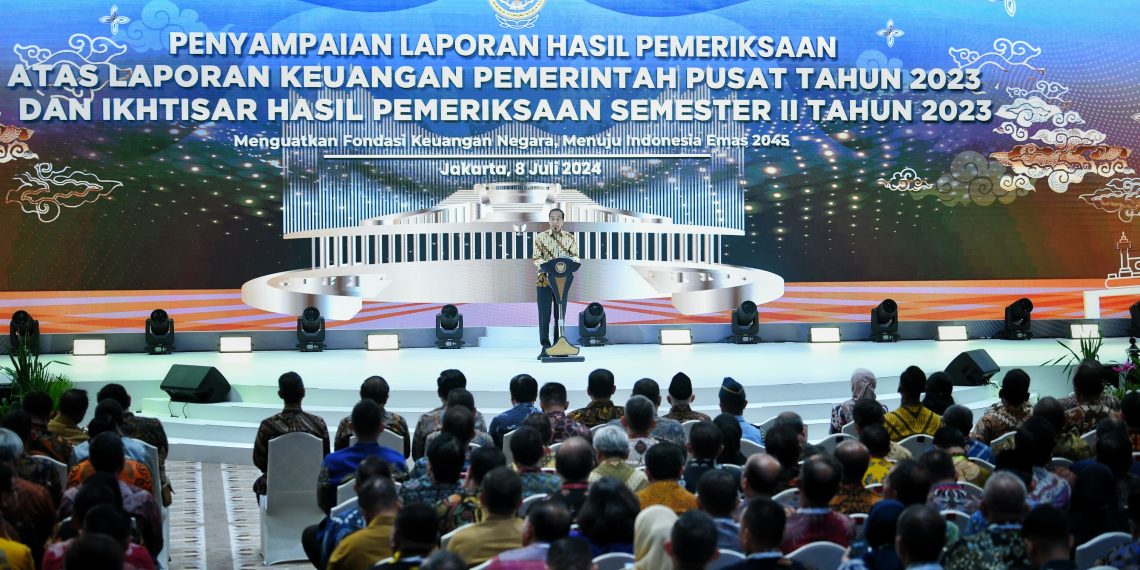 Bey Machmudin Saksikan Penyampaian LHP LKPP 2023 dari BPK ke Presiden RI