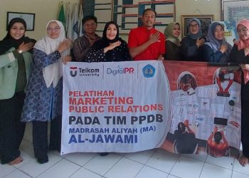 Telkom University dan MA Al-Jawami Buat Strategi Digital Marketing Tingkatkan PPDB