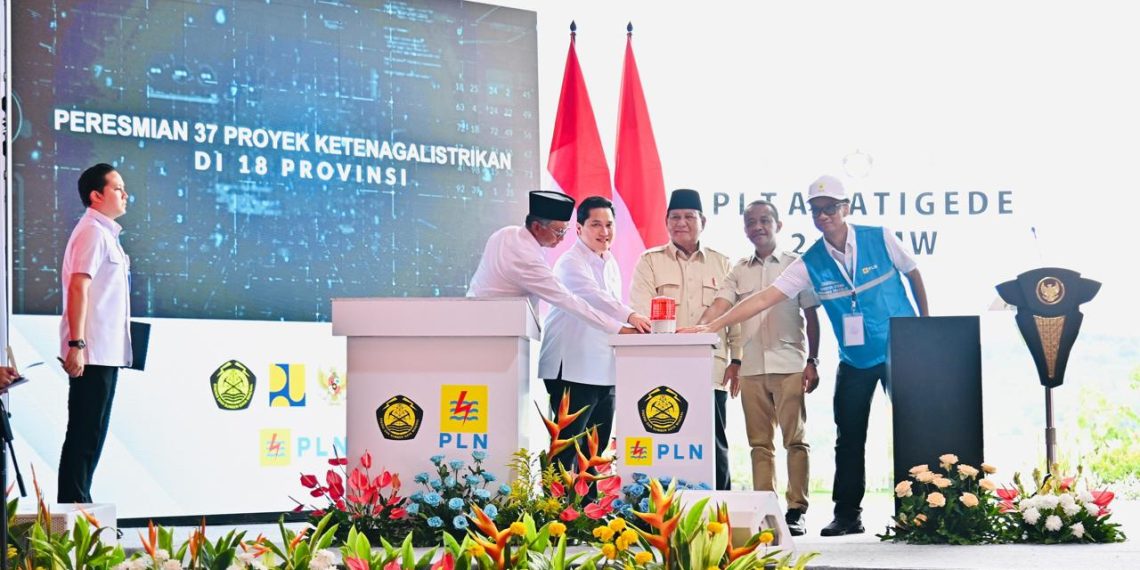 Presiden Prabowo Resmikan PLTA Jatigede, Dorong Transformasi Energi Nasional