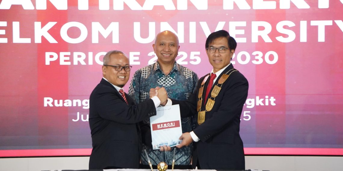 Prof. Dr. Suyanto Dilantik sebagai Rektor Telkom University 2025-2030