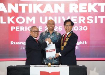 Prof. Dr. Suyanto Dilantik sebagai Rektor Telkom University 2025-2030